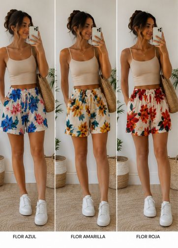 SHORT FLORAL