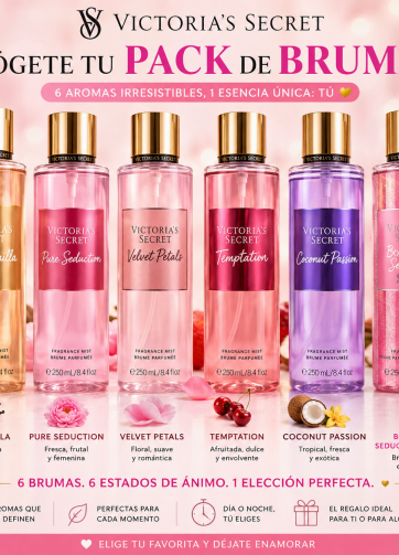 BRUMAS PERFUMADAS DE INSPIRACION SECRET